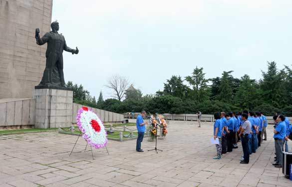 55世纪党委组织党员同志开展南京红色之旅